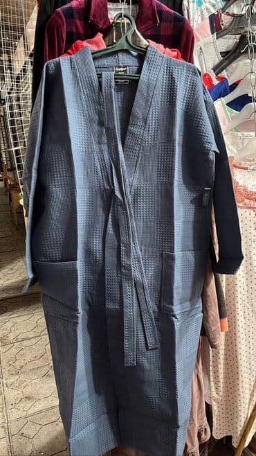 домашние халаты больших размеров: Оптом минимум 10 шт. Мужской вафельный халат Женский вафельный халат — 13