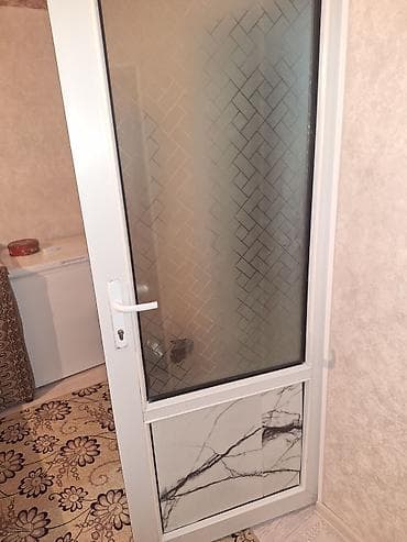 прозрачные крыши: Пластиковая дверь, Б/у, Со стеклом — 1