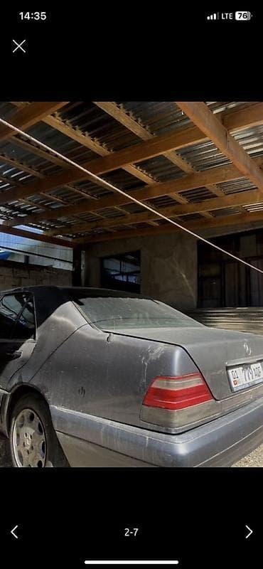 еврейский авто: Mercedes-Benz S-Class: 1994 г., 5 л, Автомат, Бензин, Седан — 2
