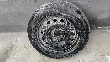 резина на т16: Колеса в сборе 205 / 55 / R 16, Запаска, Железные — 1