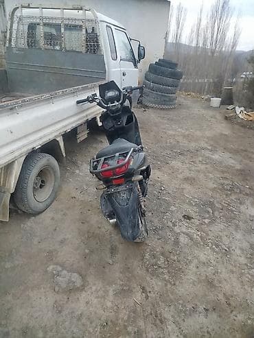 Кумурска мотороллер: Пробек 1620 глушак салыш керек ошол болду Скутер спортивного стиля — 3