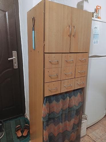 Шкаф-прихожая, Б/у, Без зеркала, ЛДСП at lalafo.kg Шкаф-прихожая, Б/у, Без зеркала, ЛДСП