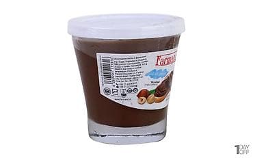шоколо: Шоколадно-ореховая паста Farmand Hazelnut - Формат: стеклянная — 2