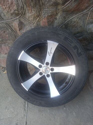гоформ шины в бишкеке цена 215 60 16: Колеса в сборе 205 / 60 / R 16, Лето, Б/у, Комплект, Легковые, Литые, отверстий - 5 — 1