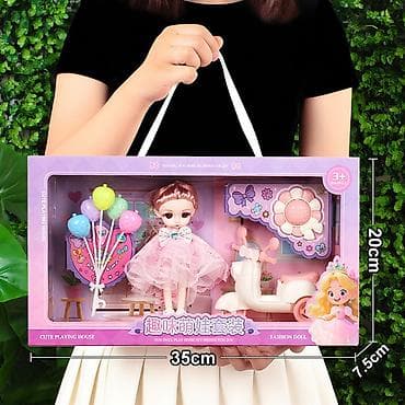 Игровой набор с куклой и аксессуарами «Fashion Doll / Cute Playing at lalafo.kg Игровой набор с куклой и аксессуарами «Fashion Doll / Cute Playing