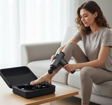 массажер бу: Массажер Перкуссионный пистолет, Все тело, Новый — 1