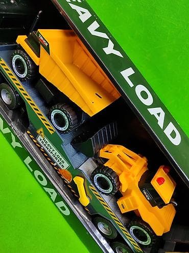 Детская одежда и обувь: Автовоз игрушка музыкальная✨ Комплектация товара: автовоз, грузовик — 4