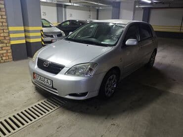 авто полники ризновые родные на нонду: Toyota Corolla: 2004 г., 1.6 л, Автомат, Бензиновая, Хэтчбэк — 5