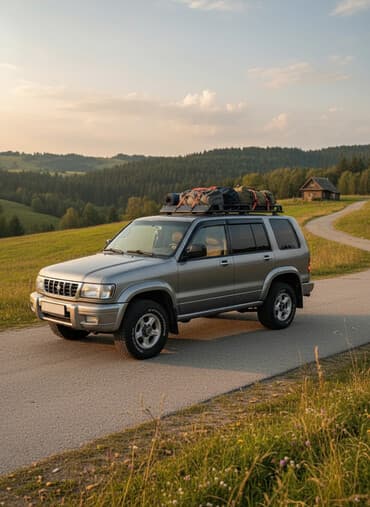 купить зимние шины на 14 бу: Isuzu Trooper: 2001 г., 3.5 л, Механика, Газ, Внедорожник — 1