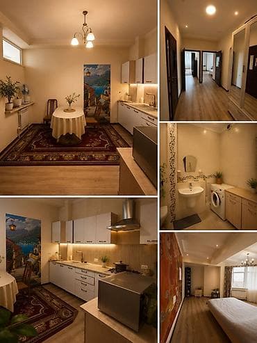 Недвижимость: 2 комнаты, 77 м², Манаса/Боконбаева Элитка, 4 этаж — 6