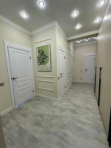 osh flat: 3 комнаты, 90 м², Асанбай мкр 12 этаж, Дизайнерский ремонт — 7