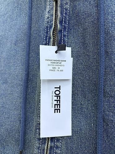 VINTAGE WASHED DENIM HOOD ZIP-UP😍 Тот самый зип-худи, который станет — 5