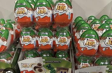 Акшактар, ун, шекер: Kinder Joy Minecraft — коллекционная серия шоколадных яиц-сюрпризов — 2