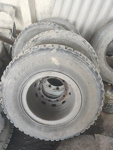 r 21: Колеса в сборе R 20, Б/у, Комплект, Грузовики/Автобусы, Железные — 4