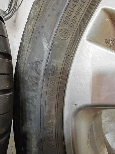 диски на гольф 4: Литые Диски R 17 Subaru, Комплект, отверстий - 5, Б/у — 3