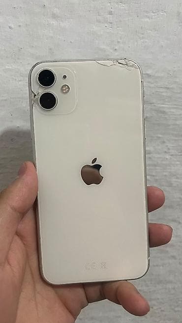 видио камеры: IPhone 11, Б/у, 64 ГБ, Белый, Чехол, 100 % — 3