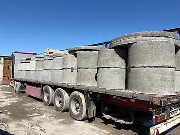 септик бишкек: Железобетонное (ЖБИ) кольцо для септика Размер: 150 x 90 x 8 см, Платная установка, В розницу, Оптом — 4