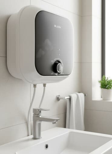 электрические казан: Накопительный водонагреватель Объем бака: До 10 л, Нержавейка, Новый — 1