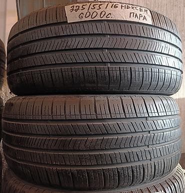 нексия диск: Шины 225 / 55 / R 16, Лето, Б/у, Пара, Легковые, Корея, Nexen — 1