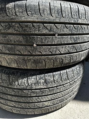 Шины 215 / 55 / R 17, Лето, Б/у, Комплект, Легковые, Nexen