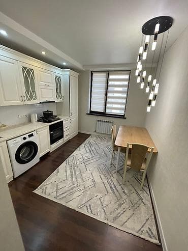 квартира жениш: 3 бөлмө, Менчик ээси, Чогуу жашоосу жок, Толугу менен эмереги бар — 9