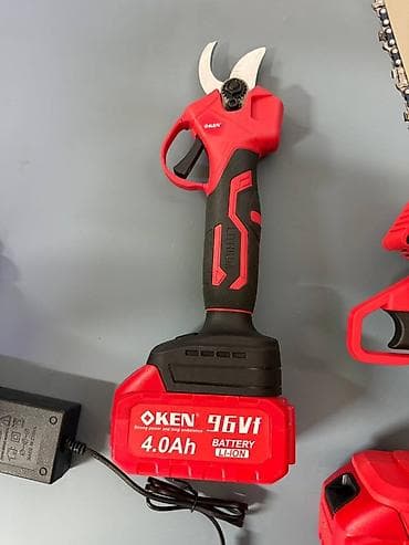 Инструменттер: Секатор пила Аккумуляторный садовый комплект OKEN 96Vf 4.0Ah (Li‑ion) — 2