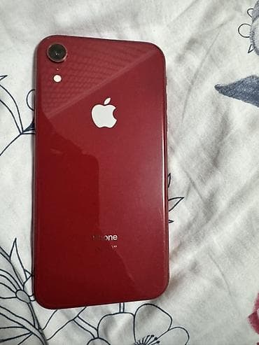 IPhone Xr, Б/у, 128 ГБ, Красный, 85 %