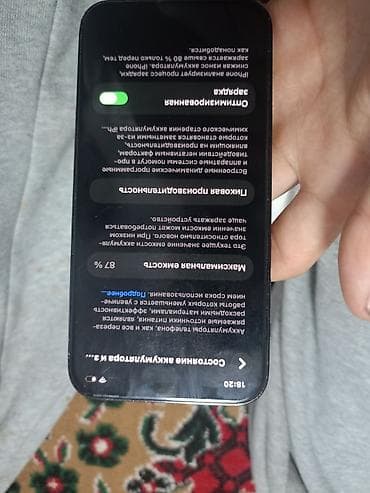 apple m1: IPhone 12 Pro, 256 ГБ, Pacific Blue, 87 % — 3