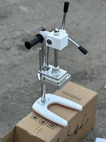 сетка для фри: Ручной рычажный пресс‑машина для нарезки картофеля фри Описание: - — 2