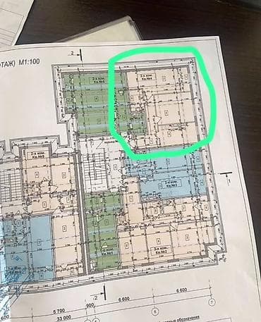 квартира 2 к: В проекте, 2 комнаты, 68 м² — 2