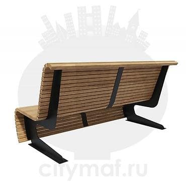 casa bella: Скамейка Металл, Со спинкой, Без крыши — 5