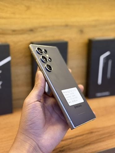 hoco ds40: Samsung Galaxy S24 Ultra, Б/у, 512 ГБ, цвет - Бежевый, В рассрочку, 1 SIM, eSIM — 2