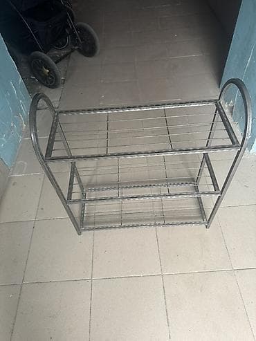 Полка для обуви, Железо