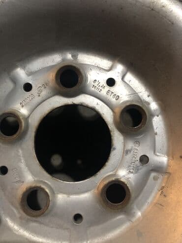 шины и диски на хундай портер: Железные Диски R 16 Mercedes-Benz, Комплект, отверстий - 5, Б/у — 2