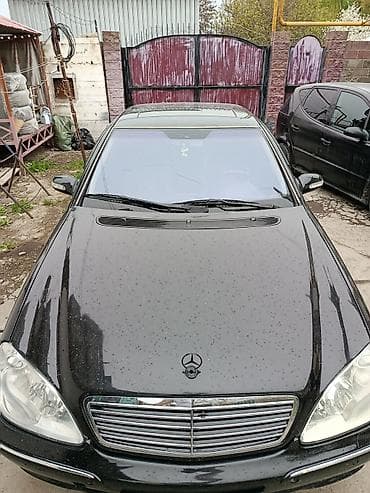 выбор номера о: Mercedes-Benz S-Class: 2000 г., 5 л, Автомат, Бензин, Седан — 1
