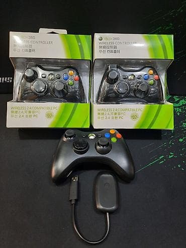 xbox 36: Беспроводные геймпады Xbox 360 + адаптер для ПК. Оптом. - Модель — 1
