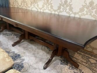 я ищу стол: Зал үчүн үстөл, Колдонулган, Бүктөө эмес, Тик бурчтуу — 8