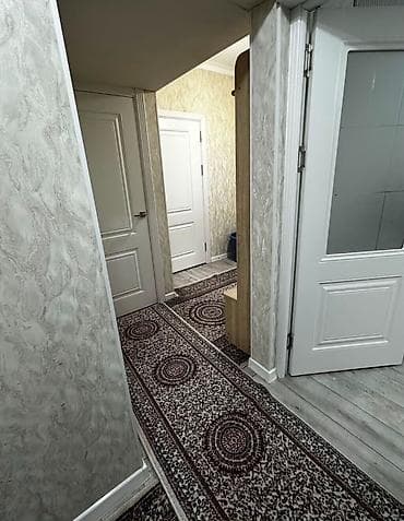 4: 3 комнаты, 61 м², Тунгуч мкр 106 серия улучшенная, 4 этаж, Евроремонт — 4