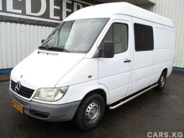 дубль кабина авторынок бишкек мерседес спринтер грузовой: Запчасти на спринтер: Двигатель 2.2cdi 646, мост 2х скатный w906 — 2