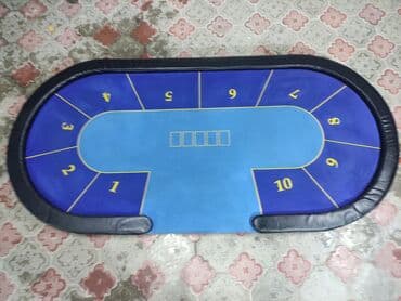 купить бу оборудование для мойки ковров: Продаётся покерный стол/столешница на 5 человек. МДФ, сукно. Размеры — 5