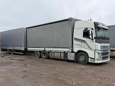 Коммерческий транспорт: Тягач, Volvo, 2014 г., Тентованный — 1