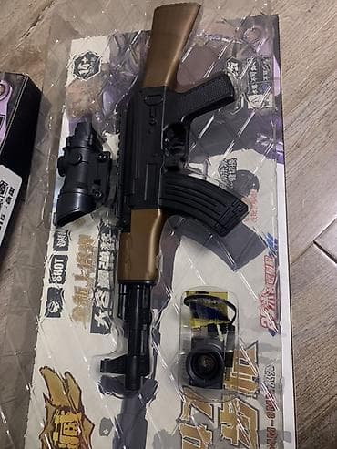 jack e4: Игровой набор «АК-47» с гелевыми шариками (геллубики), электропривод — 4