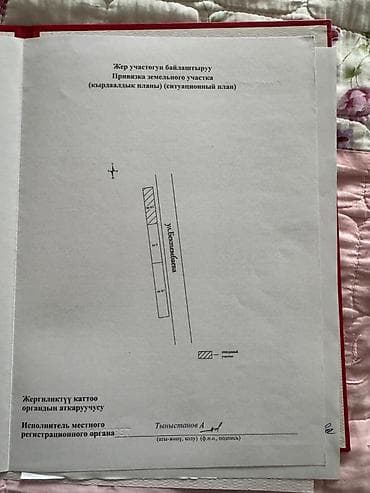 Кыймылсыз мүлк: 6 соток, Айыл чарба үчүн, Кызыл китеп — 6
