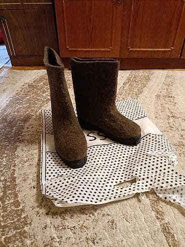 термо ботсы: Сапоги, 45, 4F, Новый, цвет - Серый, Самовывоз — 3