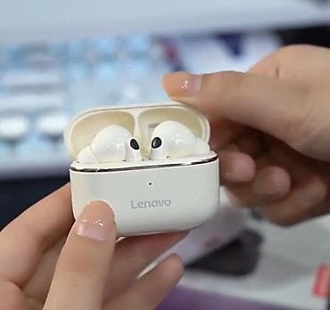 samsung 128: Оригинальные беспроводные наушники Lenovo EA230 + чехол в подарок - — 1