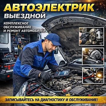 Услуги автоэлектрика, с выездом