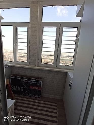 цены на недвижимость бишкек: 2 комнаты, 55 м², Индивидуалка, 7 этаж, Евроремонт — 10