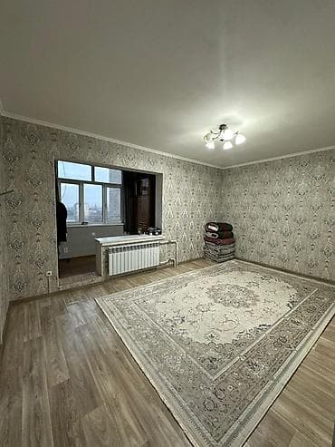 ауезова: 1 комната, 38 м², 105 серия, 9 этаж, Евроремонт — 3