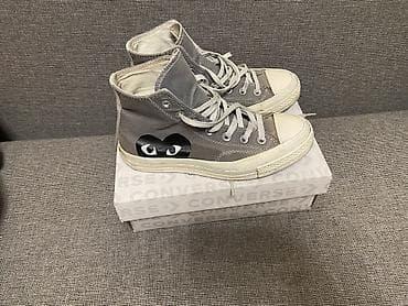 конверс кеды: Мужские кроссовки, 39, Converse, Б/у, цвет - Серый — 2