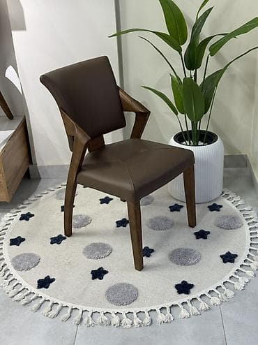 Стул для кухни, Новый, Дерево, В рассрочку, цвет - Коричневый